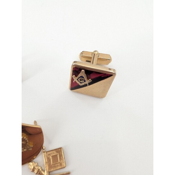 Junk Drawer Mens Lot Vintage Sterling Ring Cufflinks Watches Horse Office in Box - Picture 10 of 16